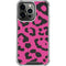 Rosy Leopard iPhone 16 Pro Clear Case